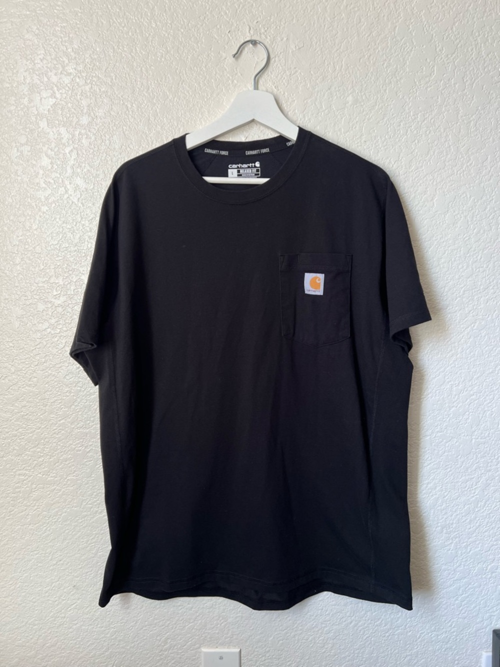 Carhartt Men’s Black Pocket T-Shirt